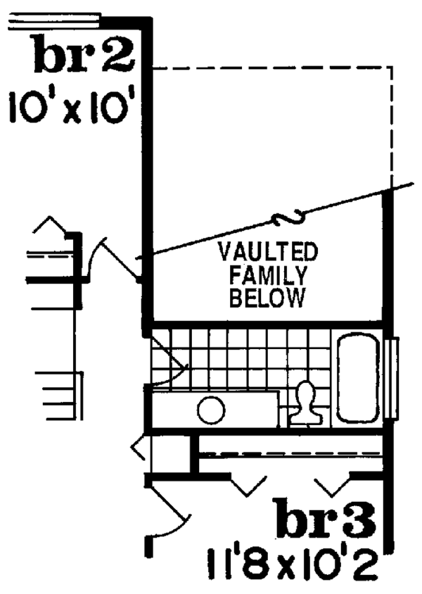 House Blueprint - Victorian Floor Plan - Other Floor Plan #47-842