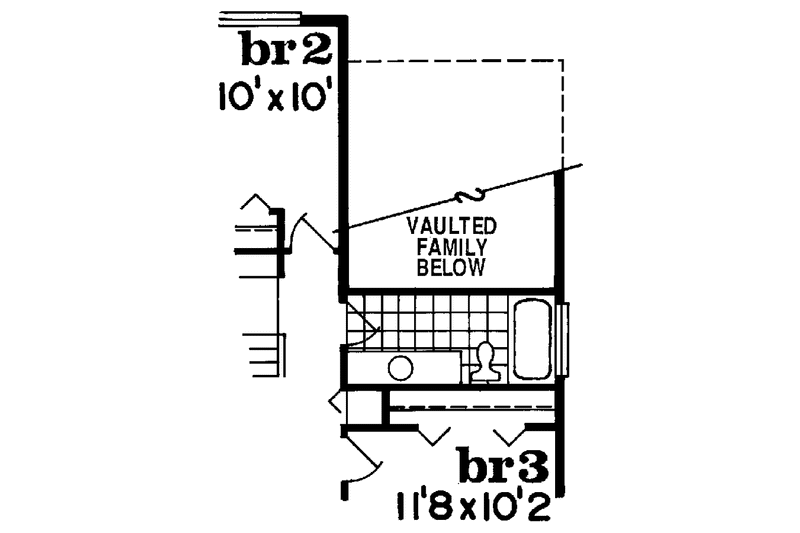 Dream House Plan - Floor Plan - Other Floor for Victorian House Plan #47-842 - 4 bed, 2.5 bath