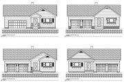 Traditional Style House Plan - 3 Beds 2 Baths 1717 Sq/Ft Plan #497-42 