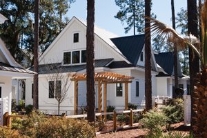 Exterior - Rear Elevation for Farmhouse House Plan #928-251 - 3 bed, 3.5 bath