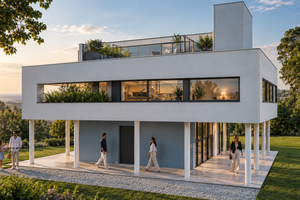 Architectural House Design - Exterior - Other Elevation for Modern House Plan #542-17 - 3 bed, 3 bath