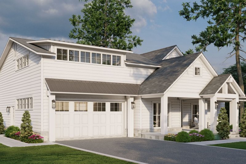 Dream House Plan - Exterior - Other Elevation for Farmhouse House Plan #923-371 - 4 bed, 2.5 bath