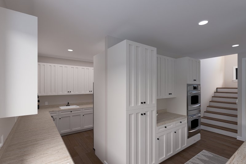 Architectural House Design - Interior - Kitchen 1 for Barndominium House Plan #1060-378 - 4 bed, 3 bath