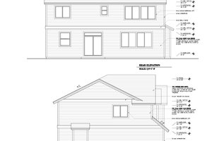 Exterior - Other Elevation 1 for Craftsman House Plan #53-516 - 4 bed, 2.5 bath