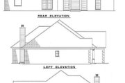 Traditional Style House Plan - 4 Beds 2 Baths 2148 Sq/Ft Plan #17-154 