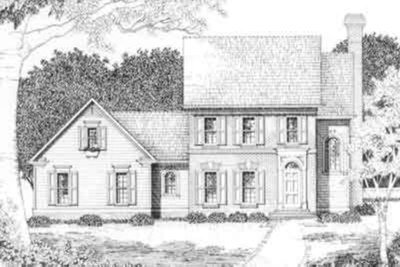 Southern Style House Plan - 3 Beds 2.5 Baths 1793 Sq/Ft Plan #129-153