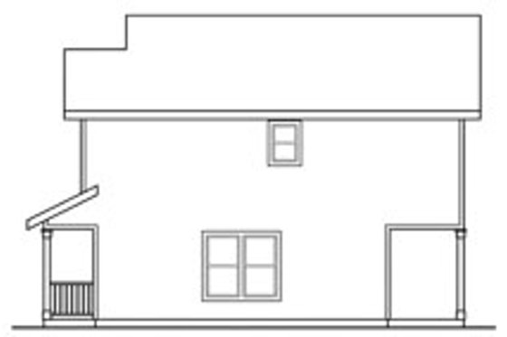 Exterior - Other Elevation 1 for Craftsman House Plan #124-811 - 6 bed, 3 bath