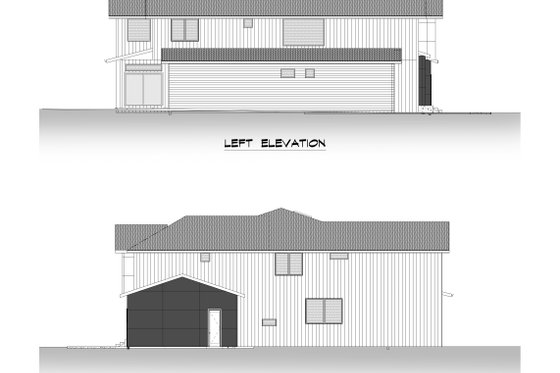 Exterior - Other Elevation 3 for Traditional House Plan #1066-170 - 5 bed, 4.5 bath