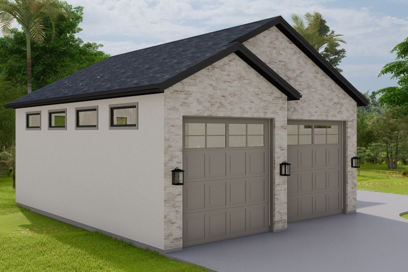 Architectural House Design - Exterior - Front Elevation 4 for Traditional House Plan #1060-112, 1 bath