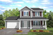 Traditional Style House Plan - 3 Beds 2 Baths 1486 Sq/Ft Plan #50-110 