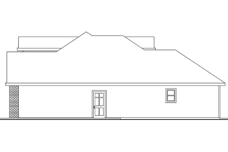 Home Plan - Exterior - Other Elevation 1 House Plan #124-561 - 3 bed, 2 bath