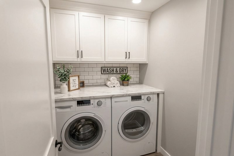 Dream House Plan - Interior - Laundry for Farmhouse House Plan #51-1547 - 2 bed, 2 bath