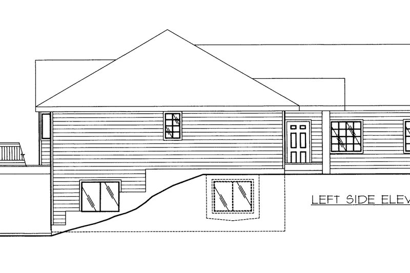 Home Plan - Exterior - Other Elevation House Plan #117-532 - 4 bed, 3.5 bath