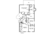 European Style House Plan - 4 Beds 4 Baths 4268 Sq/Ft Plan #1-911 