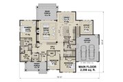 Farmhouse Style House Plan - 3 Beds 2 Baths 2356 Sq/Ft Plan #51-1246 