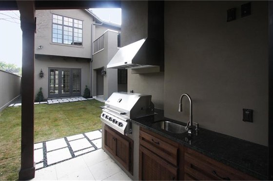 Exterior - Outdoor Living for Mediterranean House Plan #449-18 - 3 bed, 4 bath