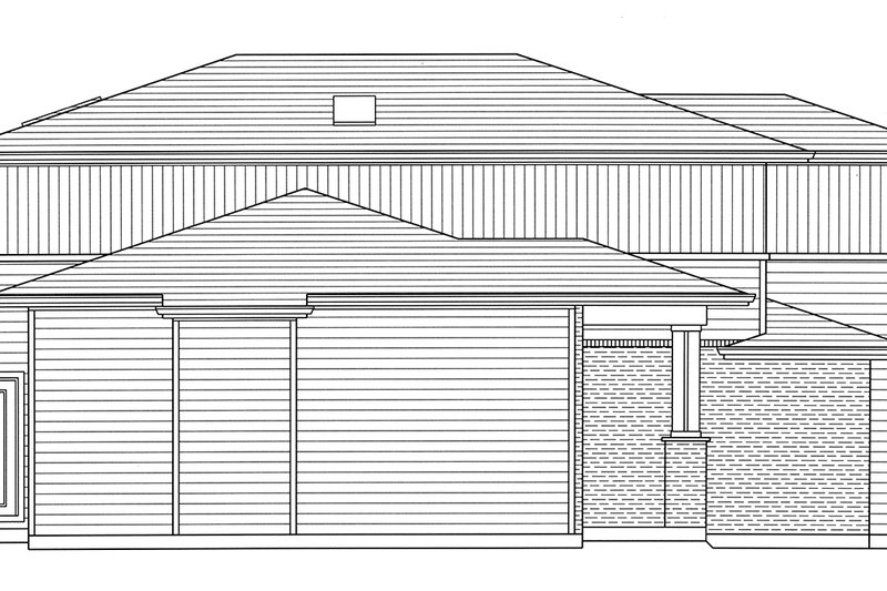 Architectural House Design - Left Side