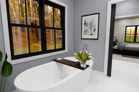 Interior - Master Bathroom 1 for Farmhouse House Plan #51-1481 - 3 bed, 3.5 bath
