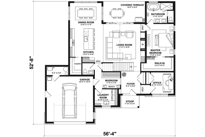 Home Plan - Main Floor