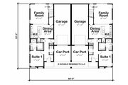 Modern Style House Plan - 4 Beds 3.5 Baths 4864 Sq/Ft Plan #20-2534 