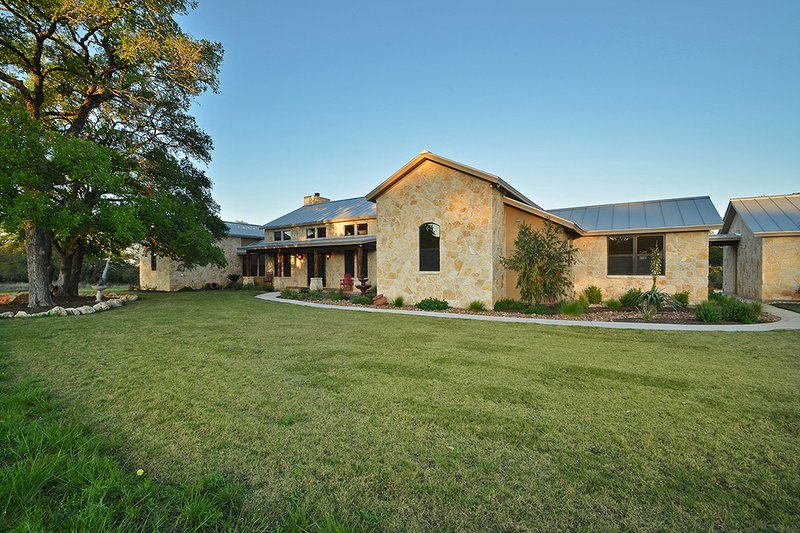 Architectural House Design - Modern design, Ranch style home, elevation photo