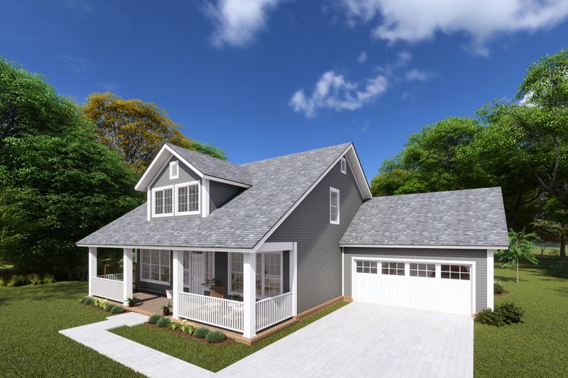 House Blueprint - Exterior - Other Elevation for Craftsman House Plan #513-2065 - 3 bed, 2.5 bath