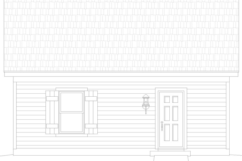 Home Plan - Exterior - Other Elevation for Craftsman House Plan #932-1016, 0 bath
