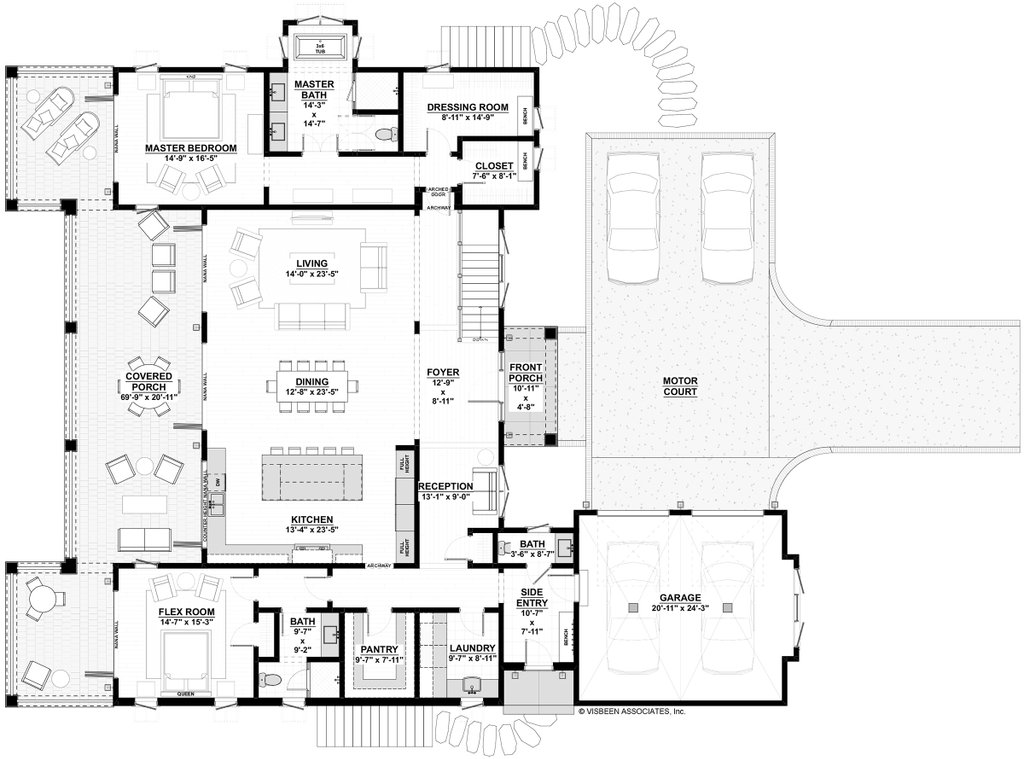 Adobe House Floor Plans