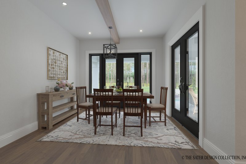 House Plan Design - Interior - Dining Room for Farmhouse House Plan #930-554 - 3 bed, 3.5 bath
