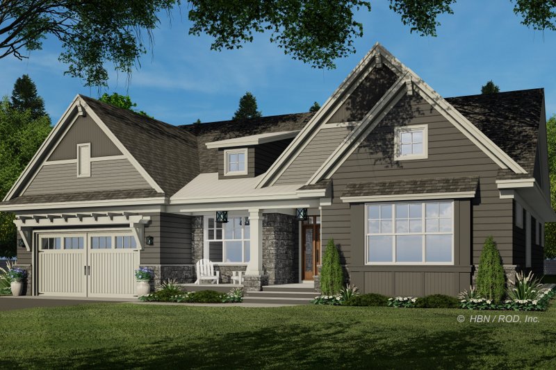 House Plan Design - Exterior - Front Elevation 4 for Traditional House Plan #51-1243 - 3 bed, 2 bath