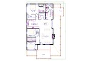 Barndominium Style House Plan - 3 Beds 2.5 Baths 2006 Sq/Ft Plan #1115-10 Floor 