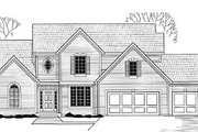 Traditional Style House Plan - 4 Beds 3 Baths 2380 Sq/Ft Plan #67-171 