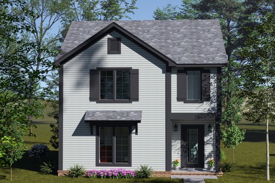 Exterior - Other Elevation for Cottage House Plan #513-2419 - 3 bed, 3 bath