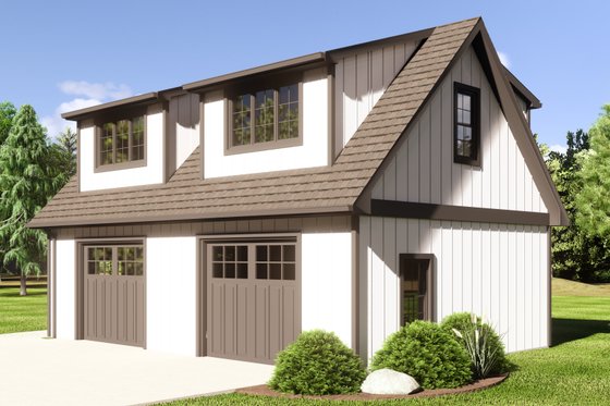 Exterior - Other Elevation for Country House Plan #1064-287, 1 bath