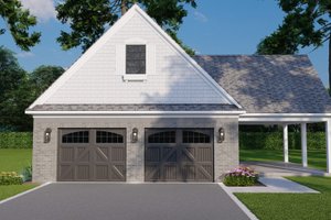 Traditional Exterior - Front Elevation Plan #923-420