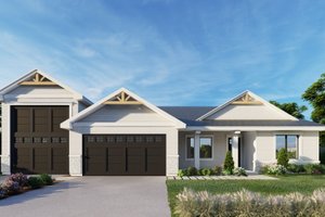 Home Plan - Traditional Exterior - Front Elevation Plan #112-206