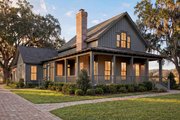 Farmhouse Style House Plan - 4 Beds 3 Baths 2510 Sq/Ft Plan #1067-5 Exterior 