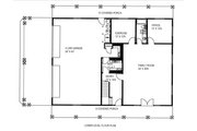 Barndominium Style House Plan - 3 Beds 3 Baths 4073 Sq/Ft Plan #117-1008 