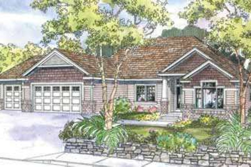 Home Plan - Traditional Exterior - Front Elevation Plan #124-613