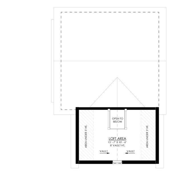 Farmhouse Floor Plan - Upper Floor Plan #1114-107