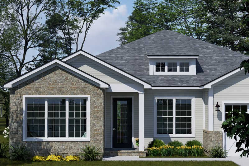 Home Plan - Exterior - Other Elevation for Cottage House Plan #513-2422 - 4 bed, 2.5 bath