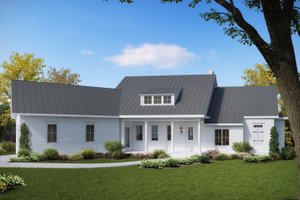 Farmhouse Exterior - Front Elevation Plan #54-384
