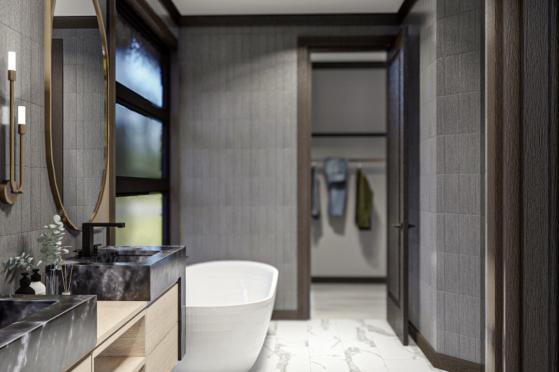 House Design - Interior - Master Bathroom for Modern House Plan #455-296 - 3 bed, 2 bath