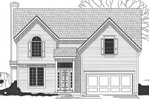 Traditional Exterior - Front Elevation Plan #67-489
