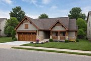 Cottage Style House Plan - 2 Beds 2 Baths 1470 Sq/Ft Plan #20-2610 Exterior 