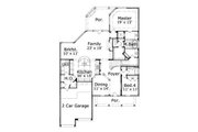 Colonial Style House Plan - 5 Beds 4 Baths 4021 Sq/Ft Plan #411-716 