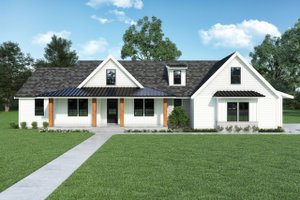 Farmhouse Exterior - Front Elevation Plan #1070-160
