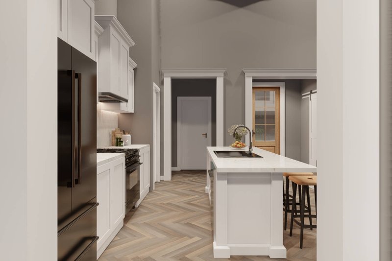 Dream House Plan - Interior - Kitchen for Farmhouse House Plan #923-359 - 5 bed, 3 bath