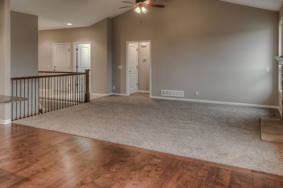 Interior - Family Room 1 for Ranch House Plan #20-2290 - 3 bed, 2.5 bath