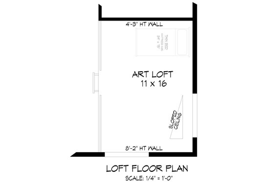 Floor Plan - Other Floor for Modern House Plan #932-608 - 3 bed, 2 bath